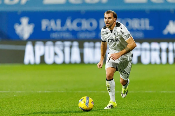 Liga Portekiz maçı sırasında Estoril Praia ve Vitoria SC takımları arasında Estadio Antonio Coimbra da Mota (Maciej Rogowski / Ball Raw Images)