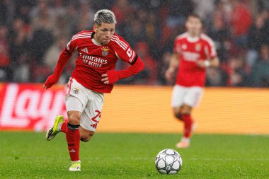 Gianluca Prestianni SL Benfica ve Real Madrid CF (Maciej Rogowski / Ball Raw Images) arasındaki Şampiyonlar Ligi faz maçında görüldü)
