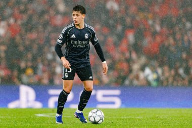 Şampiyonlar Ligi 'nde SL Benfica ve Real Madrid CF (Maciej Rogowski / Ball Raw Images) arasında görülen Arda Güler)