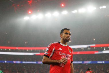 SL Benfica ve Real Madrid CF (Maciej Rogowski / Ball Raw Images) arasındaki Şampiyonlar Ligi faz maçında Vangelis Pavlidis görüldü)
