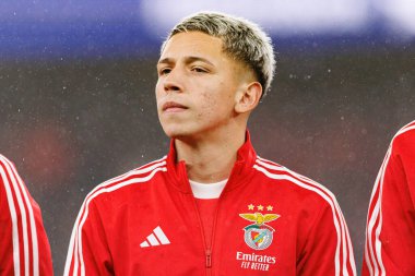 Gianluca Prestianni SL Benfica ve Real Madrid CF (Maciej Rogowski / Ball Raw Images) arasındaki Şampiyonlar Ligi faz maçında görüldü)