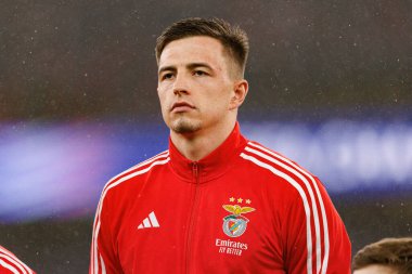 Anatoliy Trubin SL Benfica ve Real Madrid CF (Maciej Rogowski / Ball Raw Images) arasındaki Şampiyonlar Ligi faz maçında görüldü)