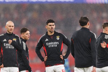 Tomas Araujo SL Benfica ve Real Madrid CF (Maciej Rogowski / Ball Raw Images) arasındaki Şampiyonlar Ligi faz maçında görüldü)