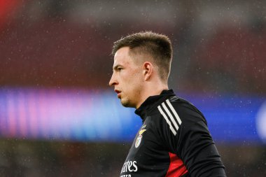 Anatoliy Trubin SL Benfica ve Real Madrid CF (Maciej Rogowski / Ball Raw Images) arasındaki Şampiyonlar Ligi faz maçında görüldü)