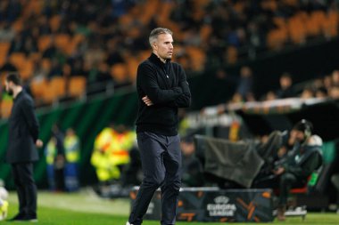 Robin Van Persie, Real Betis Balompie ve Feyenoord Rotterdam (Maciej Rogowski / Ball Raw Images) takımları arasında oynanan UEFA Avrupa Ligi maçında görüldü)