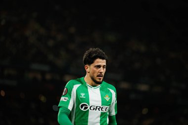 UEFA Avrupa Ligi maçında Real Betis Balompie ve Feyenoord Rotterdam (Maciej Rogowski / Ball Raw Images) takımları arasında Pablo Fornals görüldü)