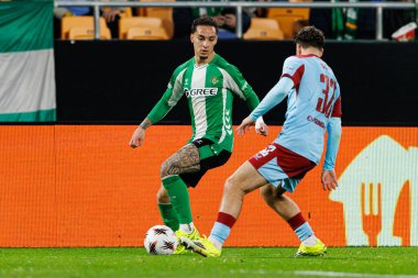 UEFA Avrupa Ligi maçında Real Betis Balompie ve Feyenoord Rotterdam (Maciej Rogowski / Ball Raw Images) takımları arasında görüldü.)