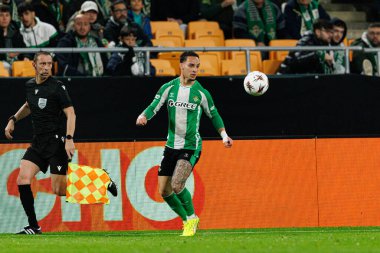 UEFA Avrupa Ligi maçında Real Betis Balompie ve Feyenoord Rotterdam (Maciej Rogowski / Ball Raw Images) takımları arasında görüldü.)