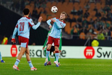 Casper Tengstedt UEFA Avrupa Ligi maçında Real Betis Balompie ve Feyenoord Rotterdam (Maciej Rogowski / Ball Raw Images) takımları arasında görüldü.)