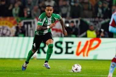 Natan, Real Betis Balompie ve Feyenoord Rotterdam (Maciej Rogowski / Ball Raw Images) takımları arasında oynanan Avrupa Ligi maçında görüldü.)