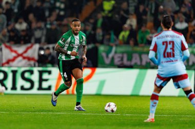 Natan, Real Betis Balompie ve Feyenoord Rotterdam (Maciej Rogowski / Ball Raw Images) takımları arasında oynanan Avrupa Ligi maçında görüldü.)