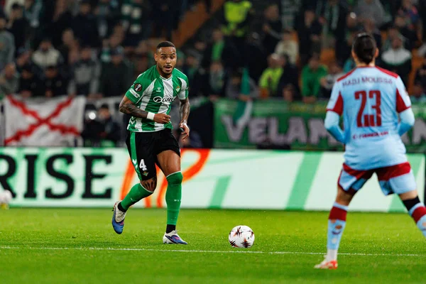 Natan, Real Betis Balompie ve Feyenoord Rotterdam (Maciej Rogowski / Ball Raw Images) takımları arasında oynanan Avrupa Ligi maçında görüldü.)