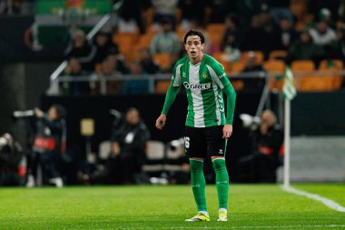 Valentin Gomez, Real Betis Balompie ve Feyenoord Rotterdam (Maciej Rogowski / Ball Raw Images) takımları arasında oynanan UEFA Avrupa Ligi maçında görüldü.)