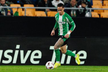 UEFA Avrupa Ligi maçında Real Betis Balompie ve Feyenoord Rotterdam (Maciej Rogowski / Ball Raw Images) takımları arasında görüldü.)