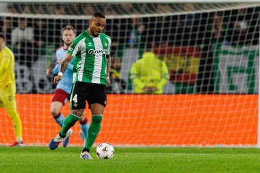 Natan, Real Betis Balompie ve Feyenoord Rotterdam (Maciej Rogowski / Ball Raw Images) takımları arasında oynanan Avrupa Ligi maçında görüldü.)