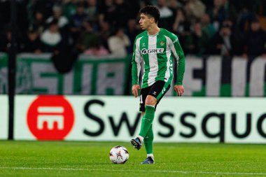 Marc Roca UEFA Avrupa Ligi maçında Real Betis Balompie ve Feyenoord Rotterdam (Maciej Rogowski / Ball Raw Images) takımları arasında görüldü.)