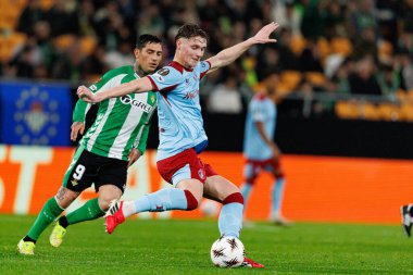 Thijs Kraaijeveld, Real Betis Balompie ve Feyenoord Rotterdam (Maciej Rogowski / Ball Raw Images) takımları arasında oynanan Avrupa Ligi maçında görüldü.)