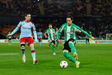 Anis Hacı Moussa ve Valentin Gomez, Real Betis Balompie ve Feyenoord Rotterdam (Maciej Rogowski / Ball Raw Images) takımları arasında oynanan UEFA Avrupa Ligi maçında görüldü.)