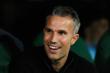 Robin Van Persie, Real Betis Balompie ve Feyenoord Rotterdam (Maciej Rogowski / Ball Raw Images) takımları arasında oynanan UEFA Avrupa Ligi maçında görüldü)