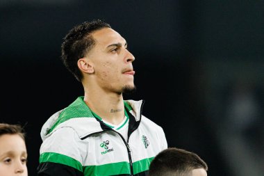 UEFA Avrupa Ligi maçında Real Betis Balompie ve Feyenoord Rotterdam (Maciej Rogowski / Ball Raw Images) takımları arasında görüldü.)