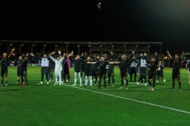 Players of Casa Pia  seen during Liga Portugal  game between Casa Pia AC and FC Porto (Maciej Rogowski/ Ball Raw Images)