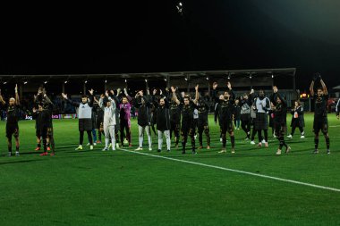 Players of Casa Pia  seen during Liga Portugal  game between Casa Pia AC and FC Porto (Maciej Rogowski/ Ball Raw Images)