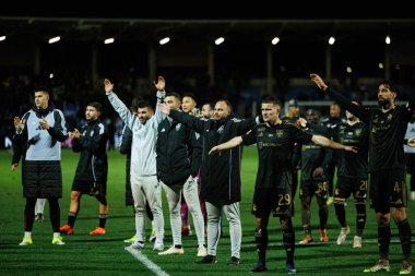Casa Pia oyuncuları Liga Portekiz 'de Casa Pia AC ile FC Porto (Maciej Rogowski / Ball Raw Images) arasında oynanırken görüldü)
