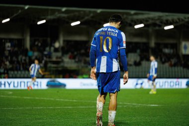 Gabri Veiga, Casa Pia AC ile FC Porto (Maciej Rogowski / Ball Raw Images) arasında Liga Portekiz maçında görüldü.)