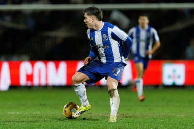 Oskar Pietuszewski, Liga Portekiz maçında Casa Pia AC ile FC Porto (Maciej Rogowski / Ball Raw Images) arasında görüldü.)