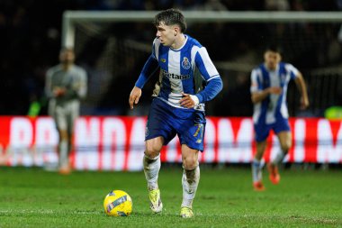 Oskar Pietuszewski, Liga Portekiz maçında Casa Pia AC ile FC Porto (Maciej Rogowski / Ball Raw Images) arasında görüldü.)