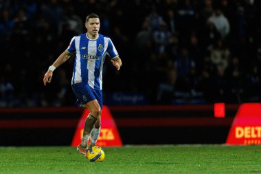 Jan Bednarek, Casa Pia AC ile FC Porto (Maciej Rogowski / Ball Raw Images) arasında Liga Portekiz maçında görüldü.)