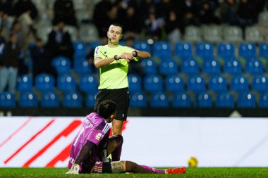 Pedro Ramalho, Liga Portekiz maçında Casa Pia AC ve FC Porto (Maciej Rogowski / Ball Raw Images) arasında görüldü.)