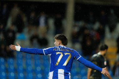 Oskar Pietuszewski, Liga Portekiz maçında Casa Pia AC ile FC Porto (Maciej Rogowski / Ball Raw Images) arasında görüldü.)