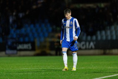 Oskar Pietuszewski, Liga Portekiz maçında Casa Pia AC ile FC Porto (Maciej Rogowski / Ball Raw Images) arasında görüldü.)