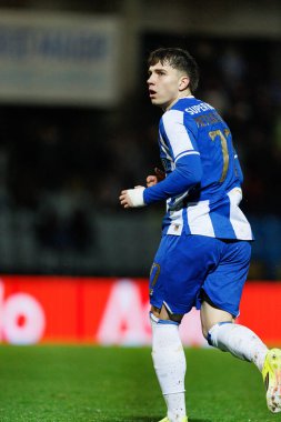 Oskar Pietuszewski, Liga Portekiz maçında Casa Pia AC ile FC Porto (Maciej Rogowski / Ball Raw Images) arasında görüldü.)