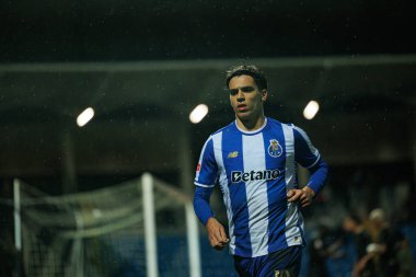 Gabri Veiga, Casa Pia AC ile FC Porto (Maciej Rogowski / Ball Raw Images) arasında Liga Portekiz maçında görüldü.)