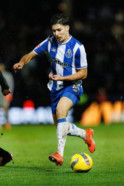 Francisco Moura, Casa Pia AC ile FC Porto (Maciej Rogowski / Ball Raw Images) arasında oynanan Liga Portekiz maçı sırasında görüldü.)