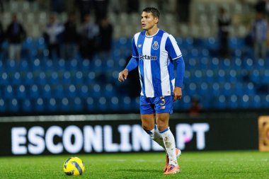Thiago Silva, Casa Pia AC ile FC Porto (Maciej Rogowski / Ball Raw Images) arasında Liga Portekiz maçında görüldü.)