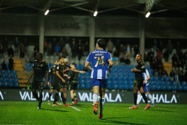 Francisco Moura, Casa Pia AC ile FC Porto (Maciej Rogowski / Ball Raw Images) arasında oynanan Liga Portekiz maçı sırasında görüldü.)