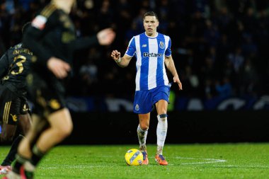 Jan Bednarek, Casa Pia AC ile FC Porto (Maciej Rogowski / Ball Raw Images) arasında Liga Portekiz maçında görüldü.)