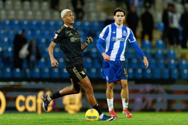 Kaly Khaly, Liga Portekiz maçında Casa Pia AC ve FC Porto (Maciej Rogowski / Ball Raw Images) arasında görüldü.)