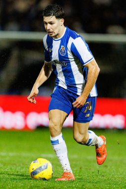 Francisco Moura, Casa Pia AC ile FC Porto (Maciej Rogowski / Ball Raw Images) arasında oynanan Liga Portekiz maçı sırasında görüldü.)