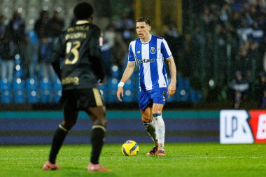 Jan Bednarek, Casa Pia AC ile FC Porto (Maciej Rogowski / Ball Raw Images) arasında Liga Portekiz maçında görüldü.)