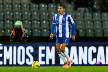 Thiago Silva, Casa Pia AC ile FC Porto (Maciej Rogowski / Ball Raw Images) arasında Liga Portekiz maçında görüldü.)