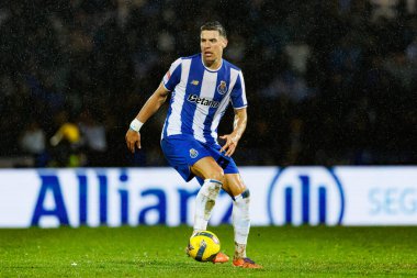 Jan Bednarek, Casa Pia AC ile FC Porto (Maciej Rogowski / Ball Raw Images) arasında Liga Portekiz maçında görüldü.)