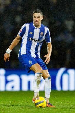Jan Bednarek, Casa Pia AC ile FC Porto (Maciej Rogowski / Ball Raw Images) arasında Liga Portekiz maçında görüldü.)