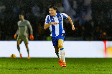 Francisco Moura, Casa Pia AC ile FC Porto (Maciej Rogowski / Ball Raw Images) arasında oynanan Liga Portekiz maçı sırasında görüldü.)