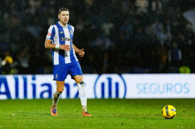 Jan Bednarek, Casa Pia AC ile FC Porto (Maciej Rogowski / Ball Raw Images) arasında Liga Portekiz maçında görüldü.)