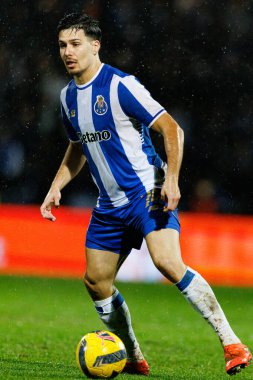 Gabri Veiga, Casa Pia AC ile FC Porto (Maciej Rogowski / Ball Raw Images) arasında Liga Portekiz maçında görüldü.)