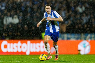 Jan Bednarek, Casa Pia AC ile FC Porto (Maciej Rogowski / Ball Raw Images) arasında Liga Portekiz maçında görüldü.)